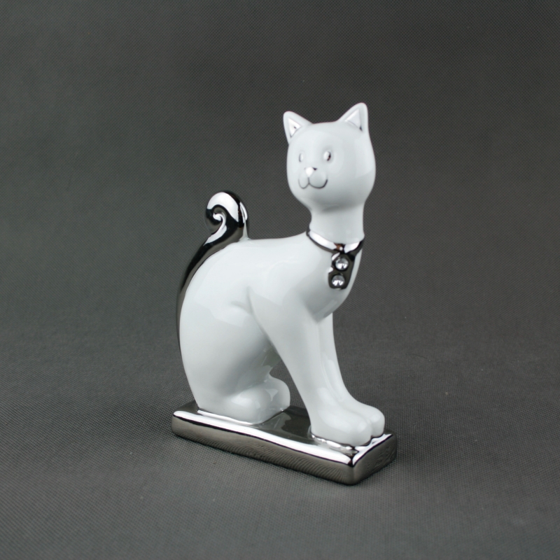 Kočka bílo-stříbrná A