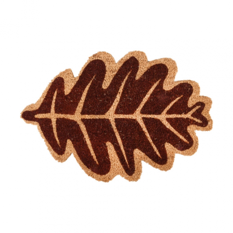 Kokosová rohožka list 60x39,5x1,6cm