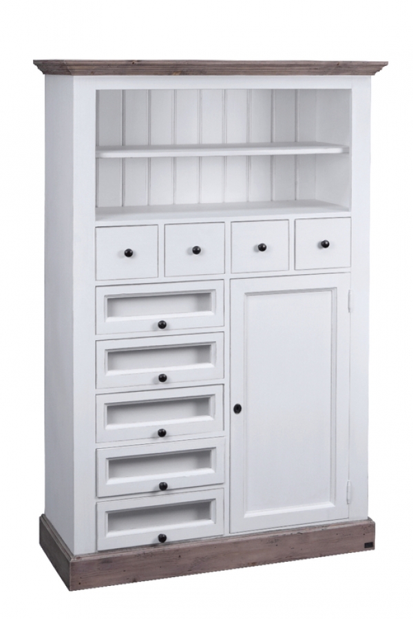 Komoda 4+5+1 knihovna