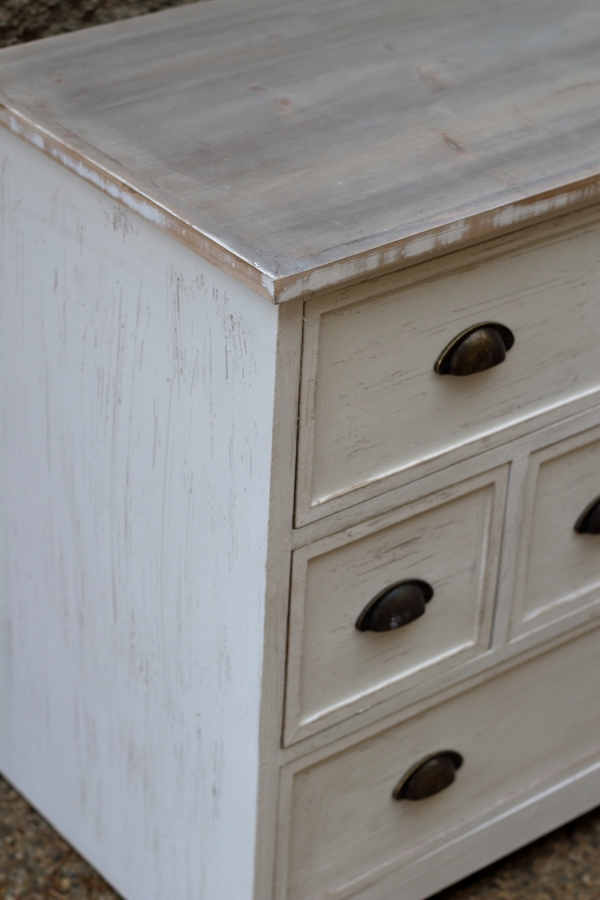 Komoda bílá 80x45x75cm