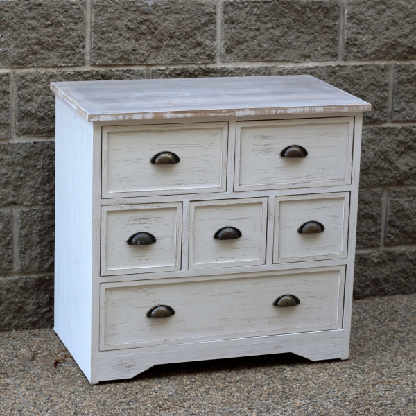 Komoda bílá 80x45x75cm