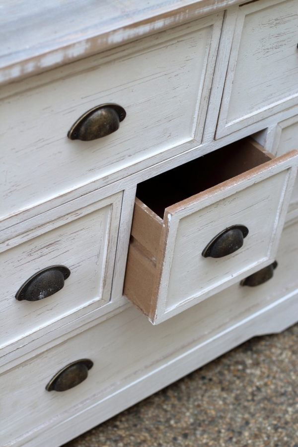 Komoda bílá 80x45x75cm