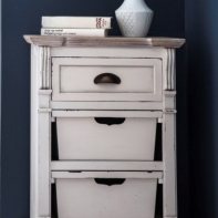 Komoda s šuplíkem a košíky Provence