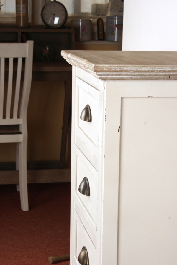 Komoda vysoká s pěti šuplíky SAVOY 93cm