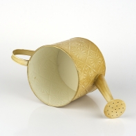 Konev plechová 15x26cm béžová