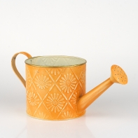 Konev plechová 15x26cm oranžová