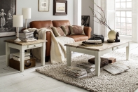 Konferenční stolek Vintage masiv 135x45x75cm