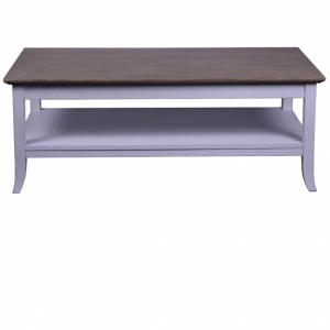 Konferenční stůl s policí 120x45x65cm