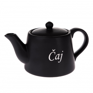 Konvice na čaj černá 1L