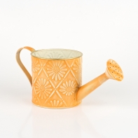 Konvička plechová 12x28cm oranžová