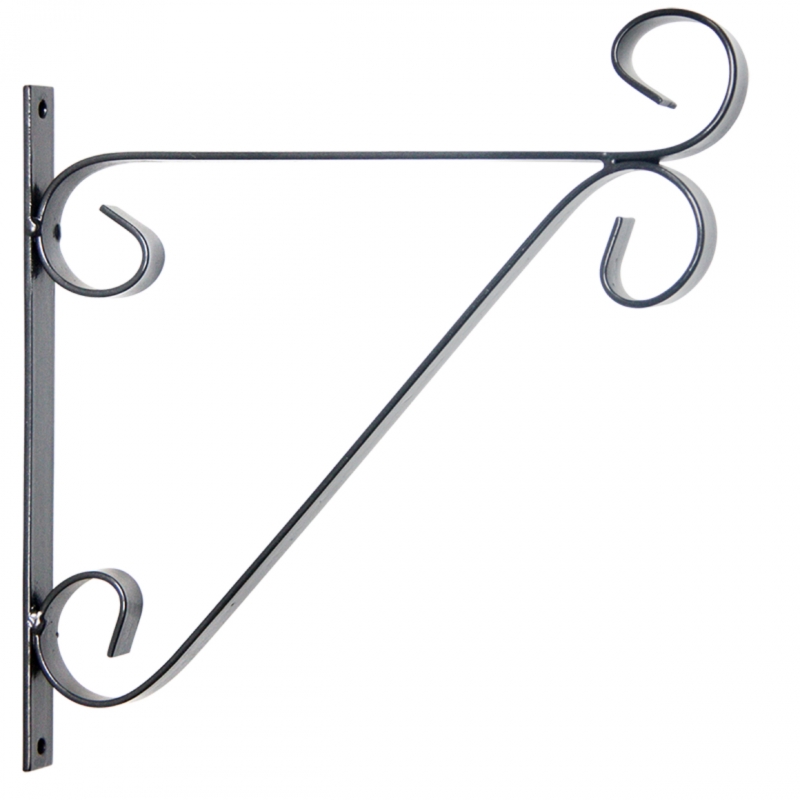 Konzola kovová 28,2 x 28,1 cm se závěsem velikost L