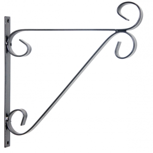 Konzola kovová 28,2 x 28,1 cm se závěsem velikost L