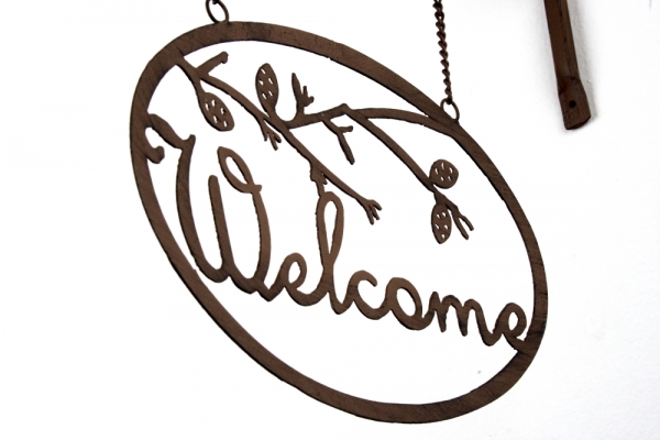 Konzole ke dveřím WELCOME 40x54cm