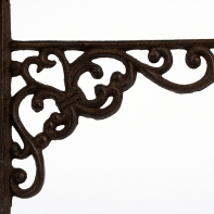 Konzole litinová 20x18x2cm- VYŘAZENO dek4683