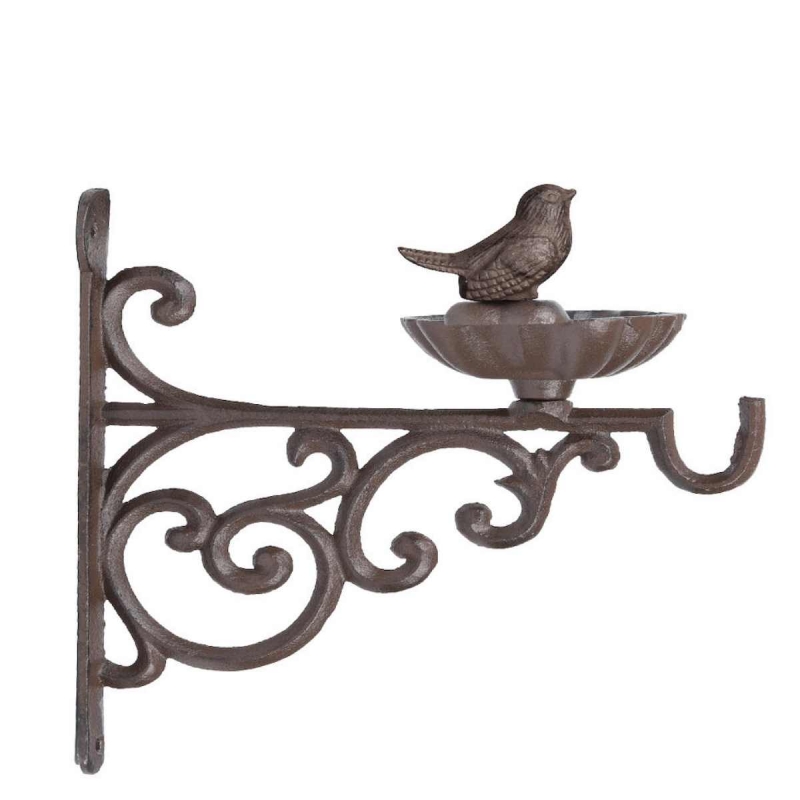 Konzole na květiny s krmítkem 14x19x22cm | Esschert Design