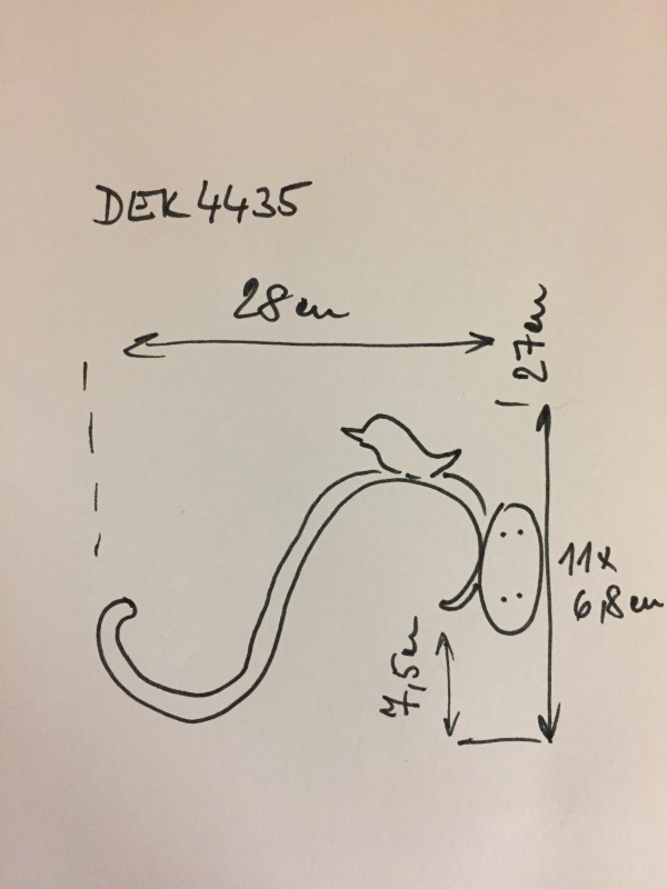 Konzole s ptáčkem na květiny 28x19,5cm
