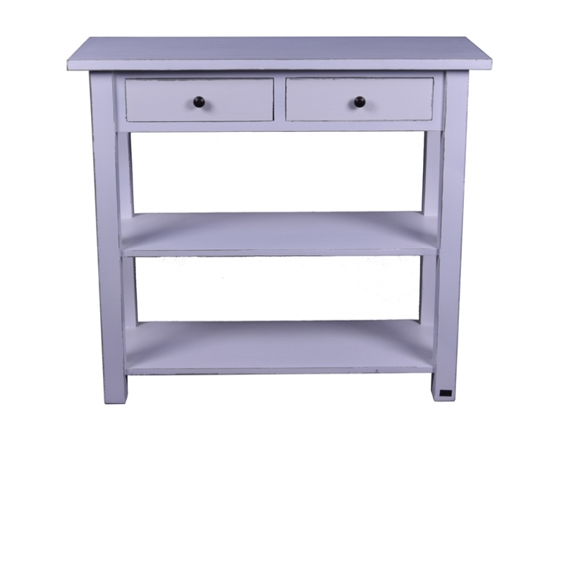 Konzolový stolek se 2 šuplíky 100x90x38cm