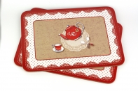 Korkové prostírání na stůl TEA 2ks  29x21cm