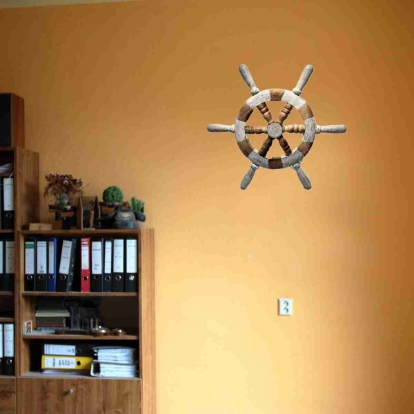 Kormidlo - dekorace na zeď 36 cm