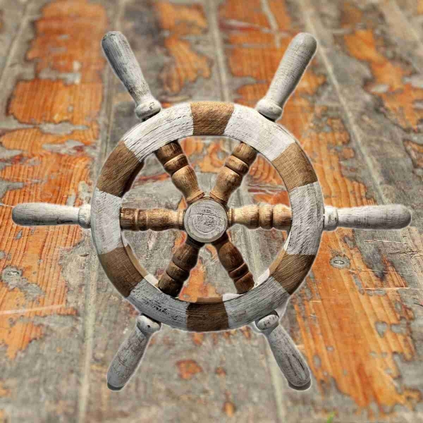 Kormidlo - dekorace na zeď 40 cm 