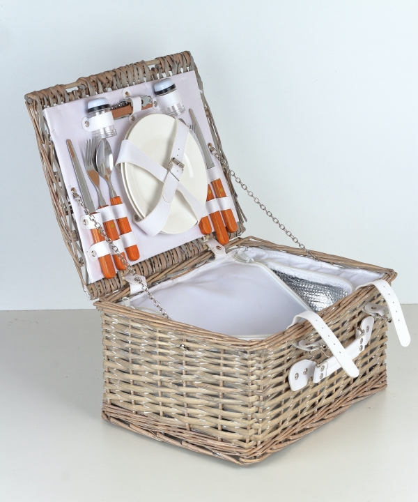 Koš na piknik pro 2 osoby, s termoboxem