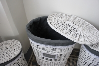 Koš na prádlo s látkou 49cm