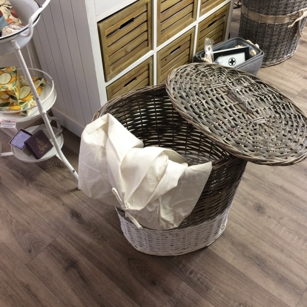 Koš na prádlo s víkem 45×58×34cm