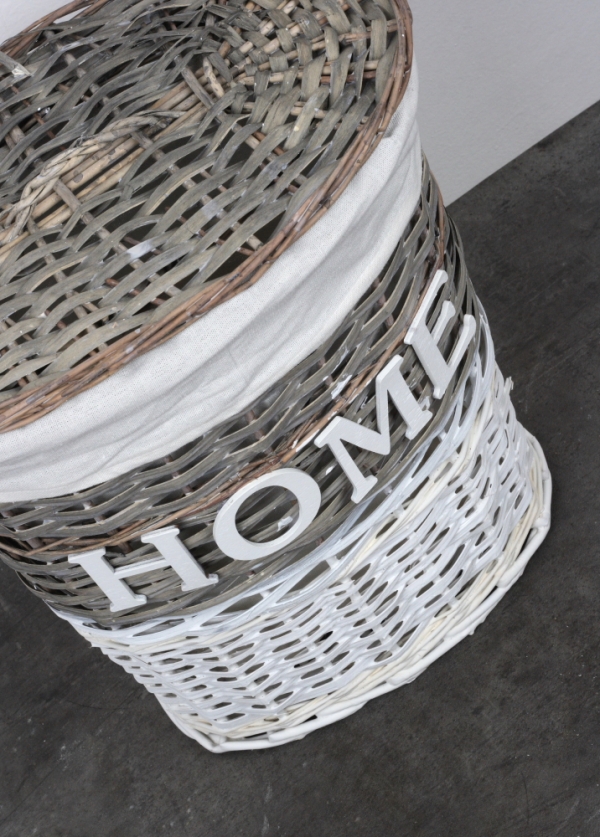 Koš na prádlo s víkem HOME 38×50×27cm