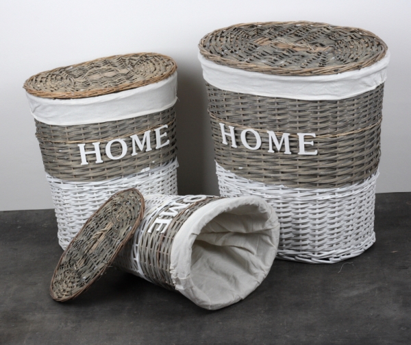 Koš na prádlo s víkem HOME 45×58×34cm