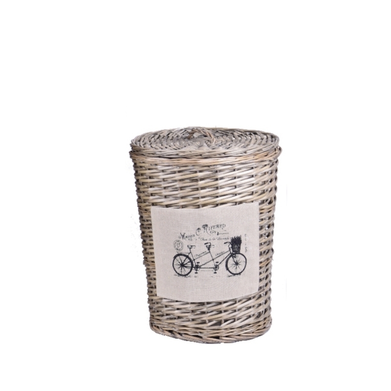 Koš na prádlo z proutí 41cm