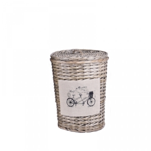 Koš na prádlo z proutí 41cm