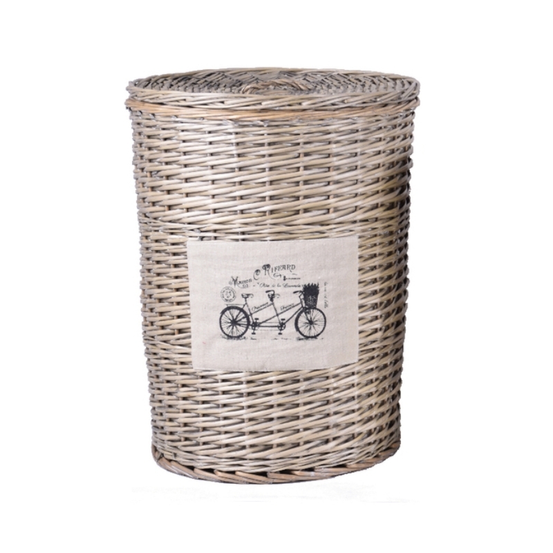 Koš na prádlo z proutí 60cm