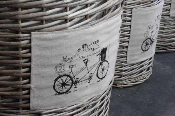 Koš na prádlo z proutí 60cm