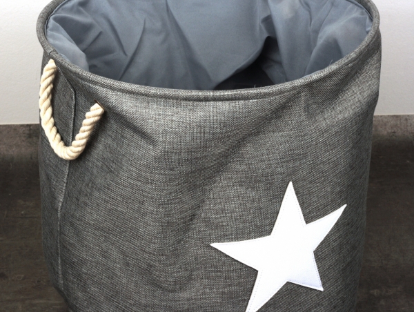 Koš na špinavé prádlo hvězda 47cm
