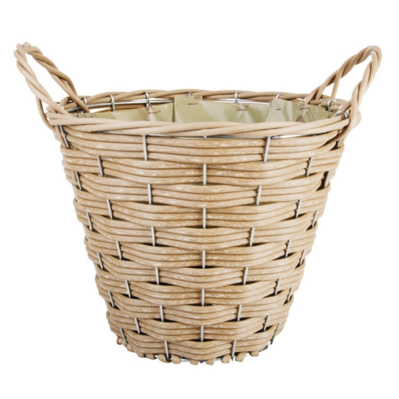 Koš s proutěnými uchy 30,5 x 25 x 27,5 cm     