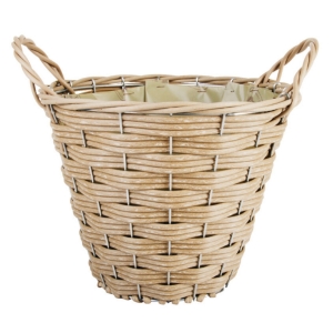 Koš s proutěnými uchy 30,5 x 25 x 27,5 cm     