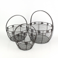 Košík drátěný antik 4122