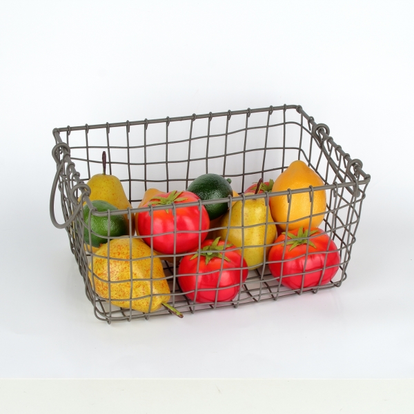 Košík kovový na ovoce - do 15kg