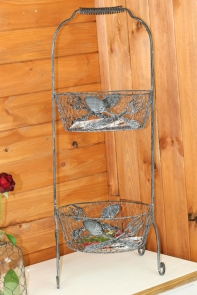 Košík na ovoce / etažér - motiv příbory