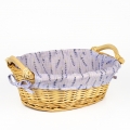 Košík na pečivo levandule 37cm