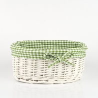 Košík na pečivo světlý 29x24x12cm