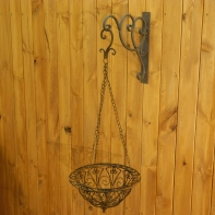 Košík závěs na květiny 31cm