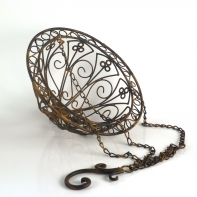 Košík závěs na květiny 31cm