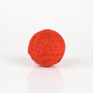 Koule sisal červená 5cm