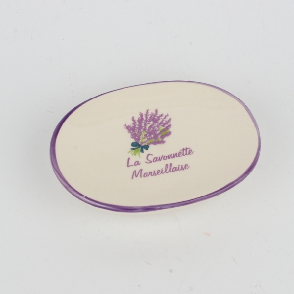 Koupelnová sada levandule (sada 3ks) 8x7x20cm