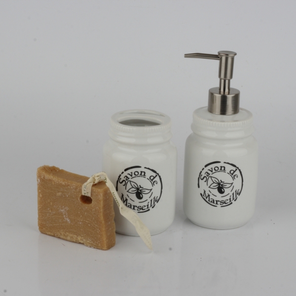 Koupelnová sada Savon de Marseille (2ks)