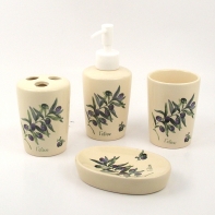 Koupelnové doplňky - keramická sada Olive