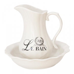 Koupelnový set džbán s mísou Le Bain Paris