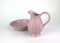 Koupelnový set - džbán s mísou Vintage rose dek4040