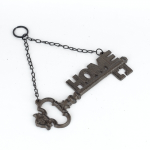 Kovová dekorace na zeď Klíč